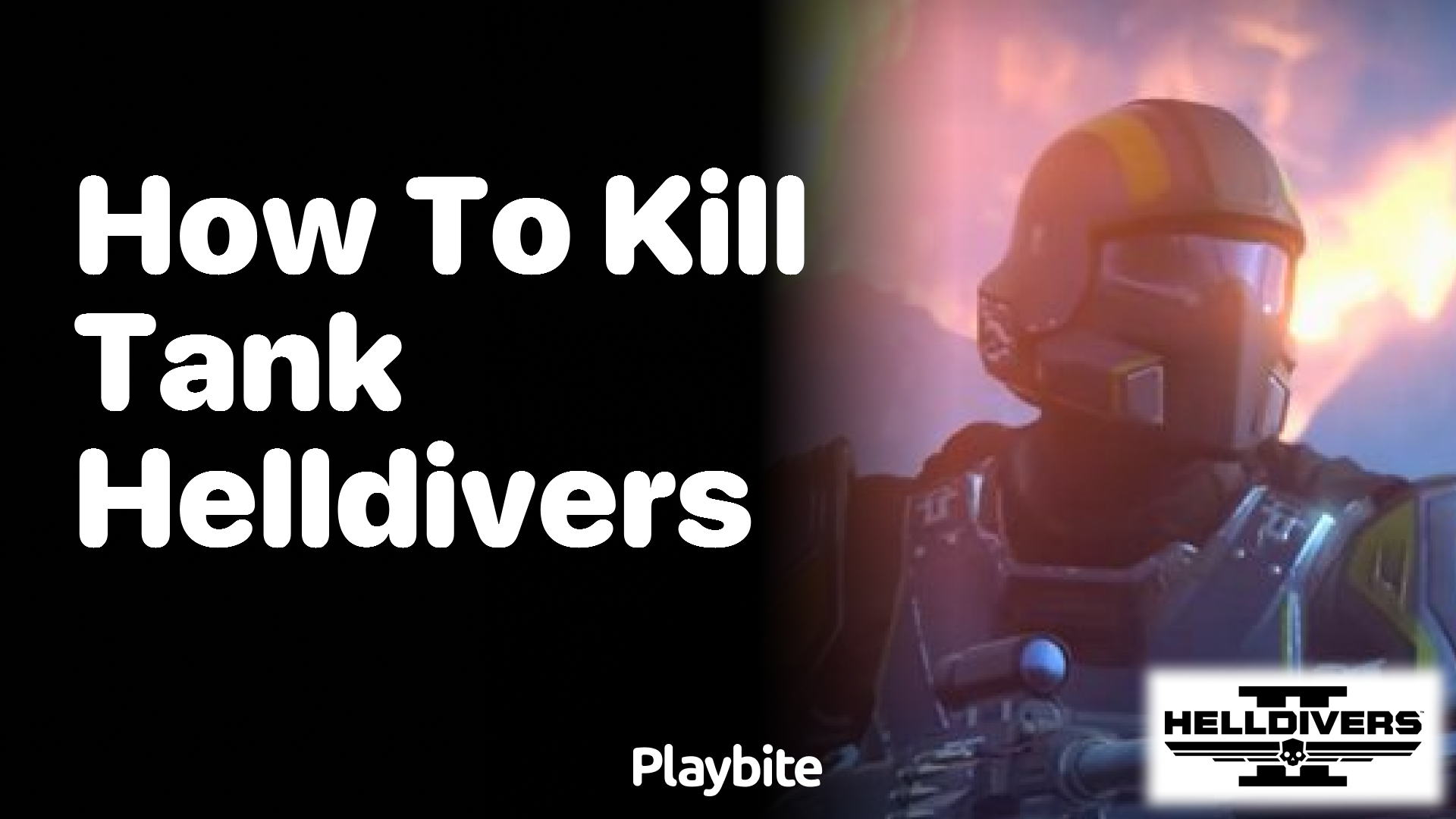 How to Kill Tank in Helldivers