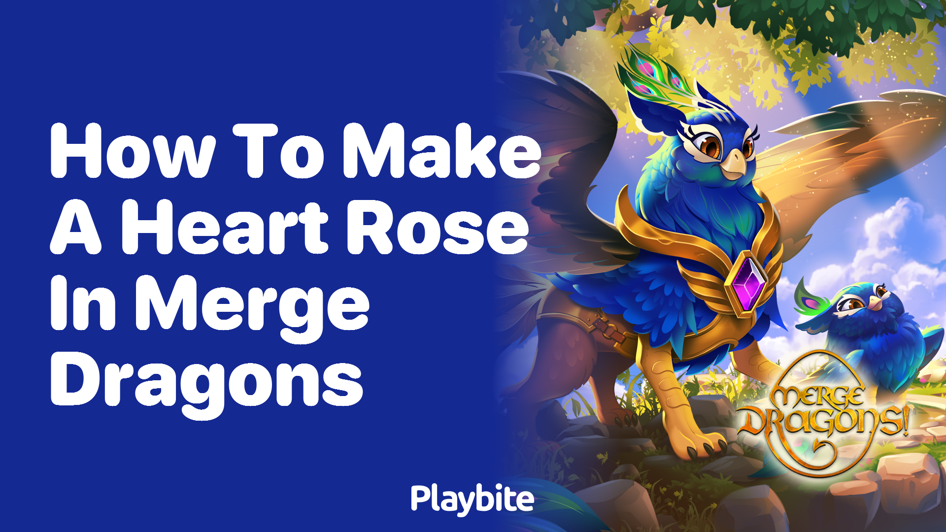 How to Make a Heart Rose in Merge Dragons