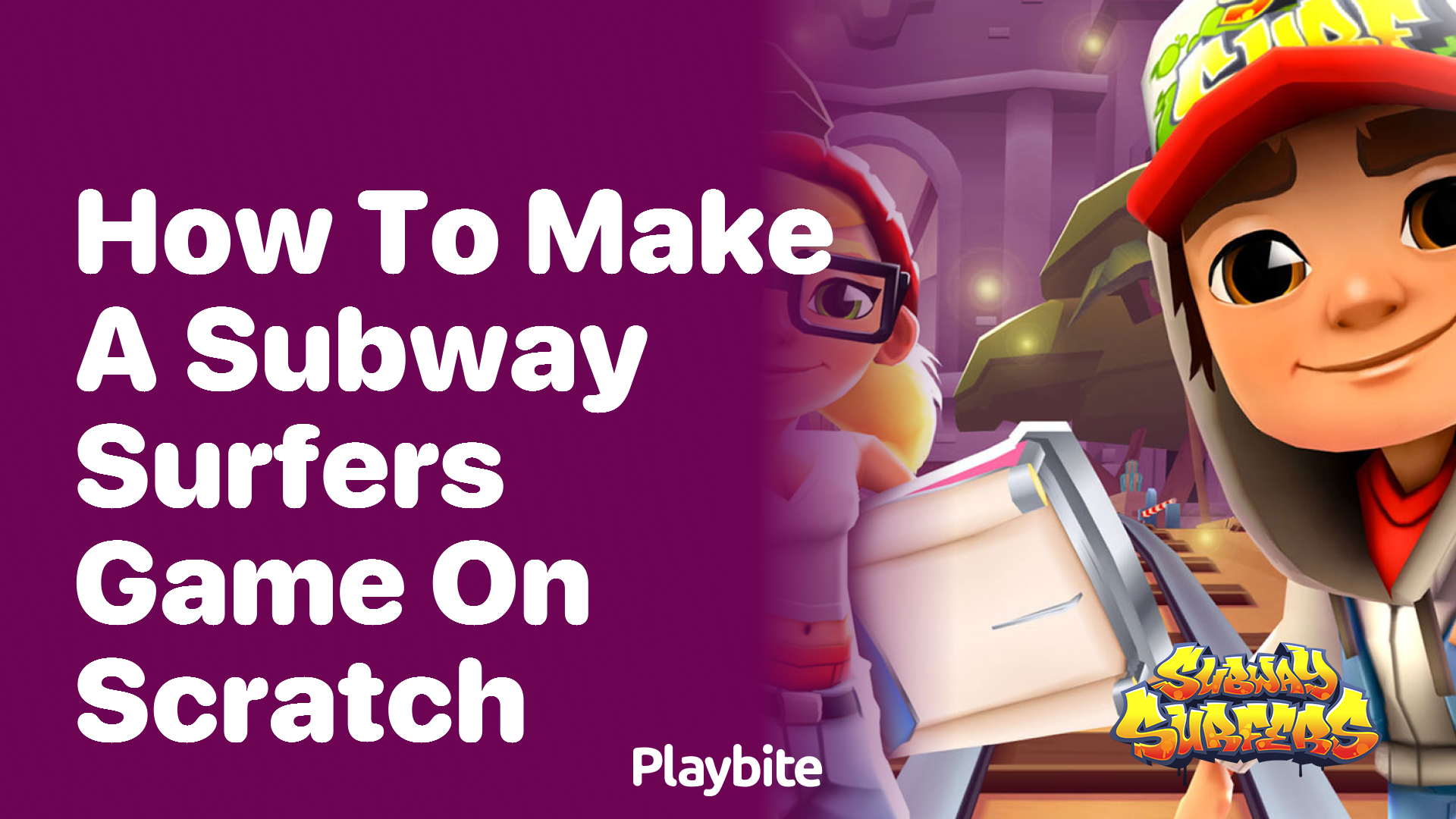 How to make a Subway Surfers game on Scratch