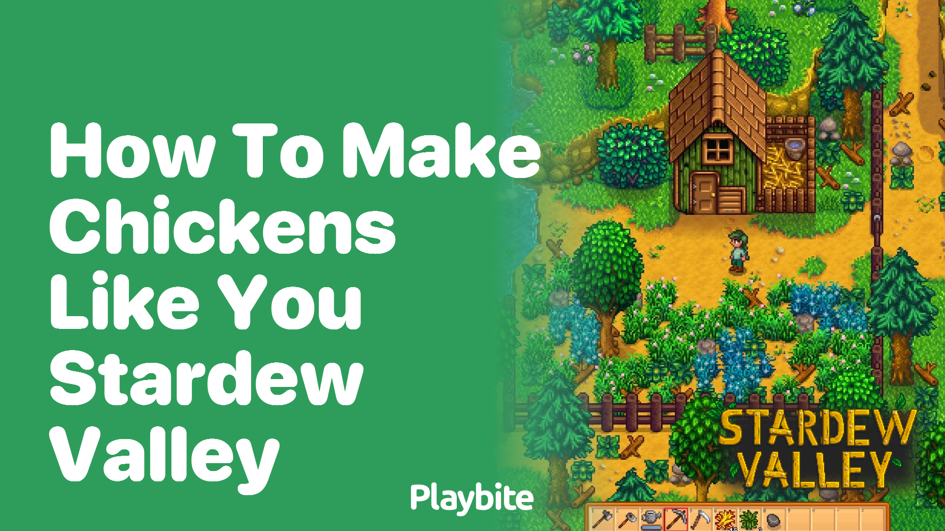 How to Make Chickens Like You in Stardew Valley