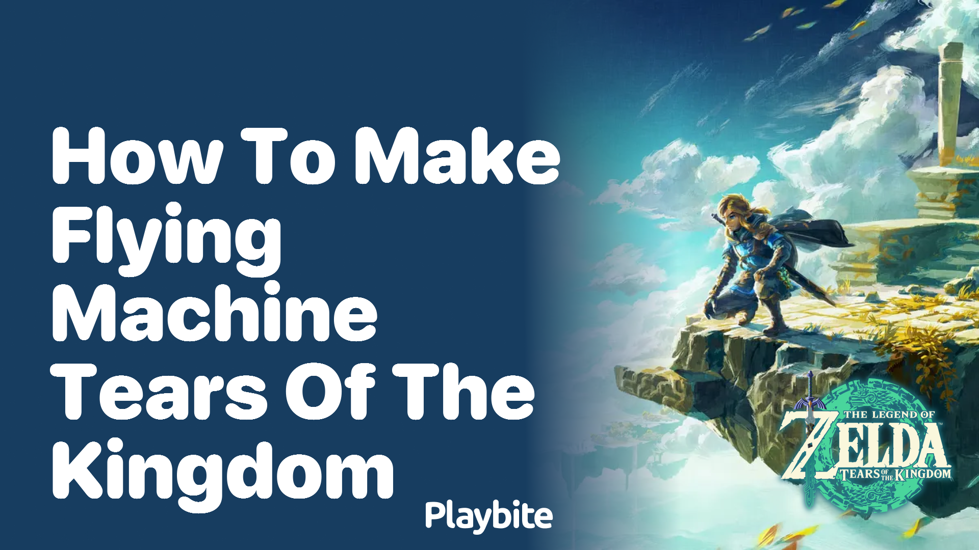 How To Make A Flying Machine In Tears Of The Kingdom Playbite 