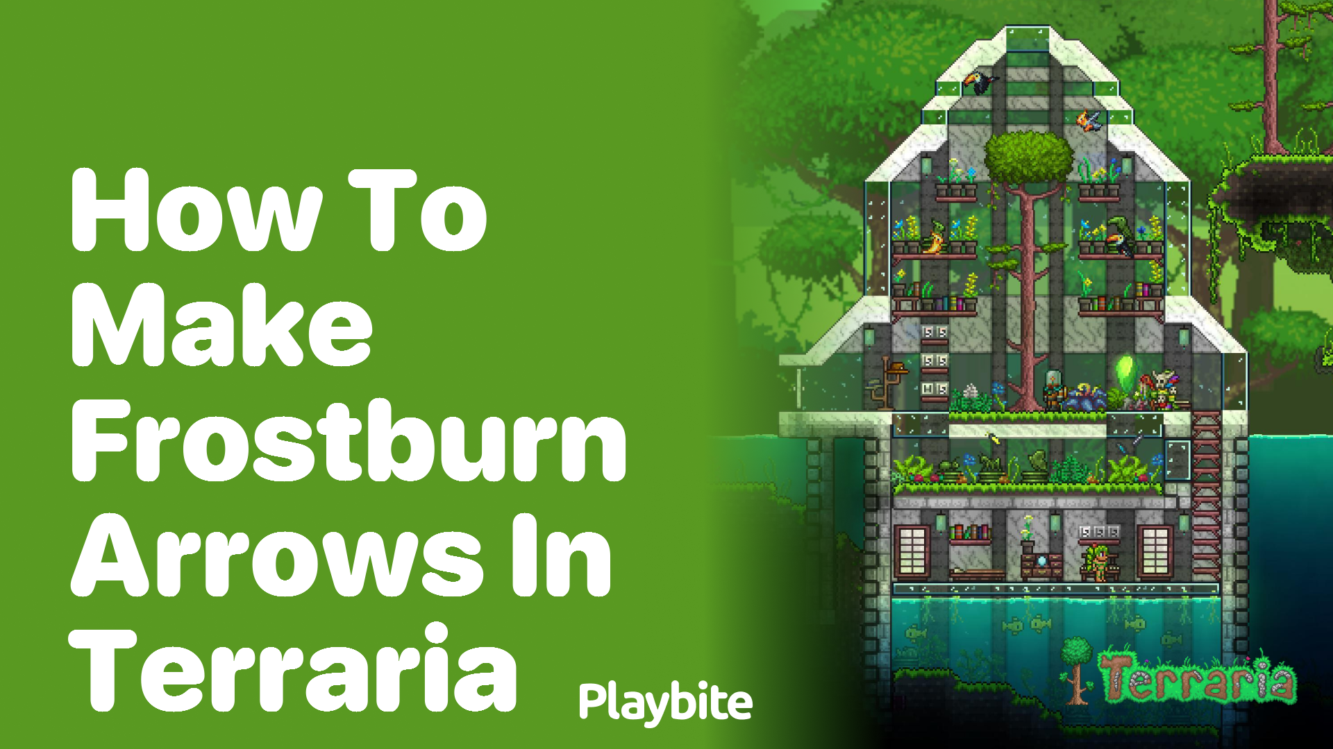 How to Make Frostburn Arrows in Terraria