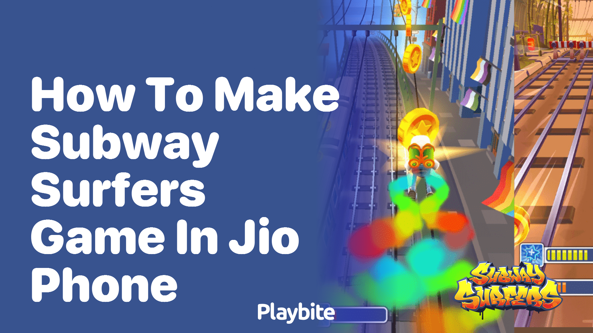 How to make Subway Surfers game work on Jio Phone