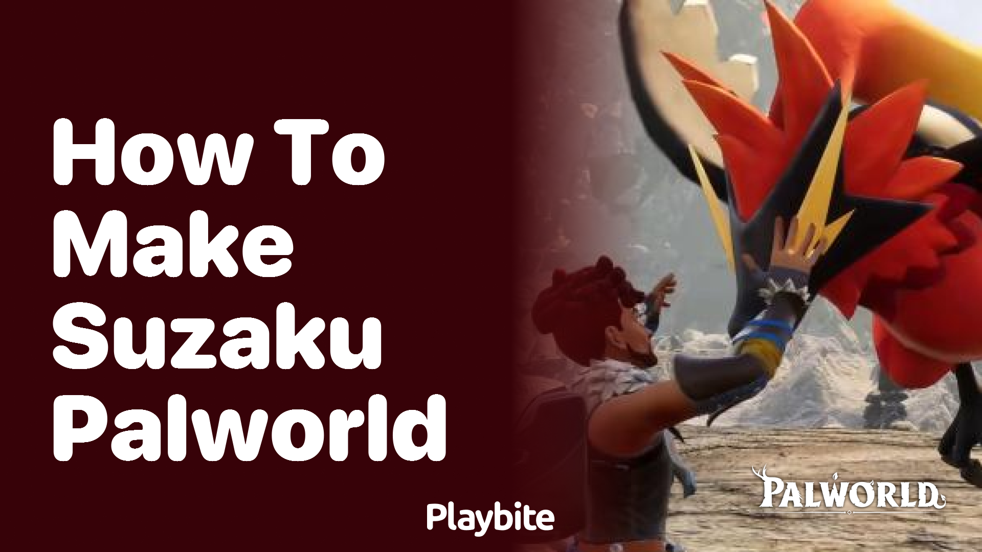 How to Make Suzaku in Palworld? - Playbite