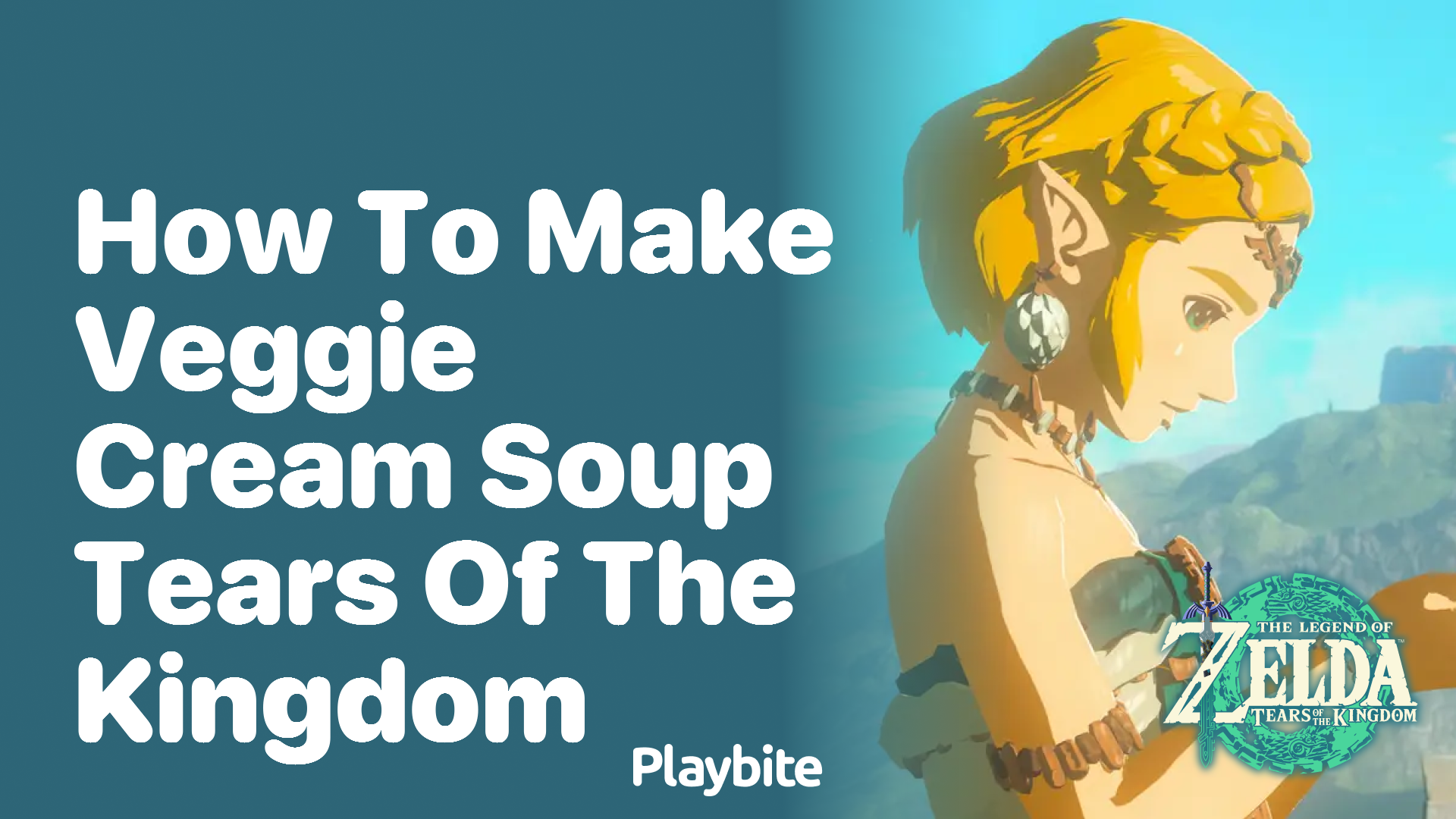 How to make veggie cream soup in Tears of the Kingdom - Playbite