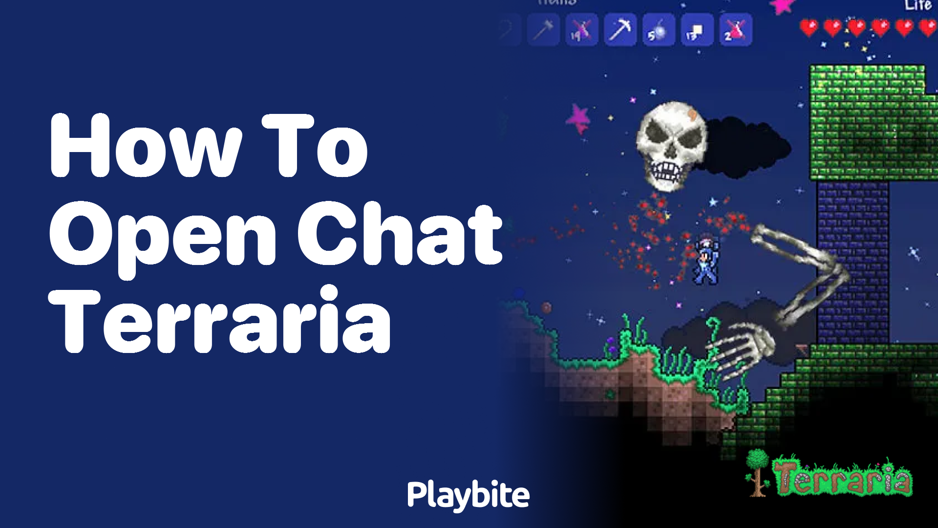 How to Open Chat in Terraria