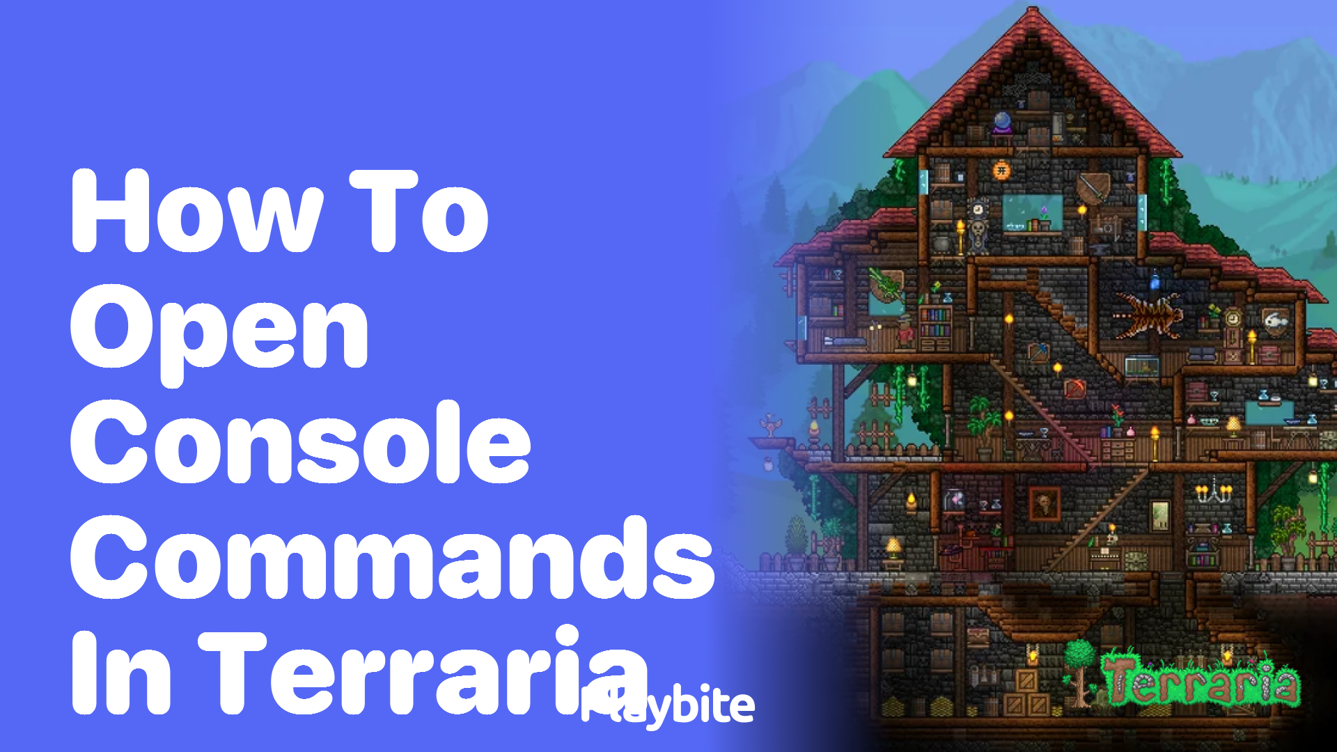 How to Open Console Commands in Terraria