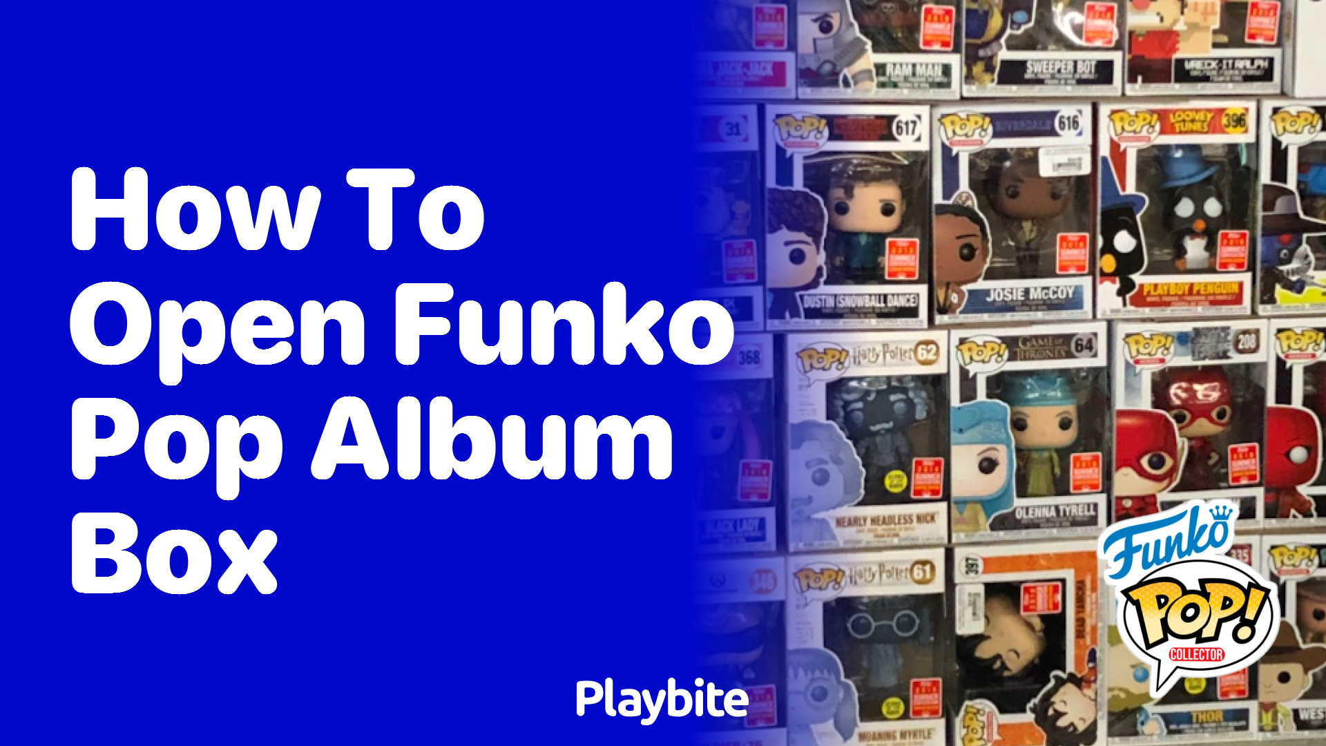 How to Open a Funko Pop Album Box