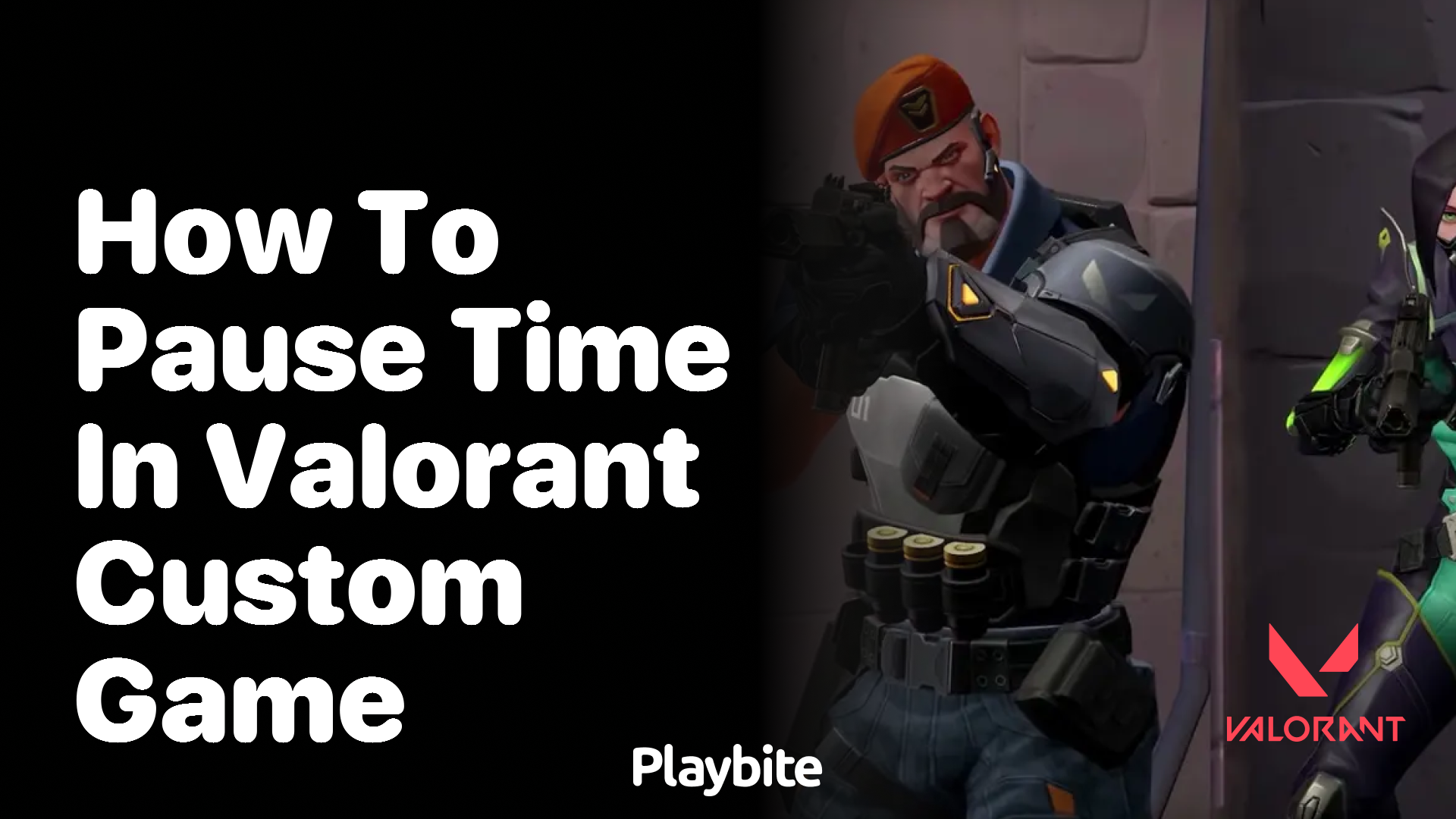 How to pause time in Valorant custom game