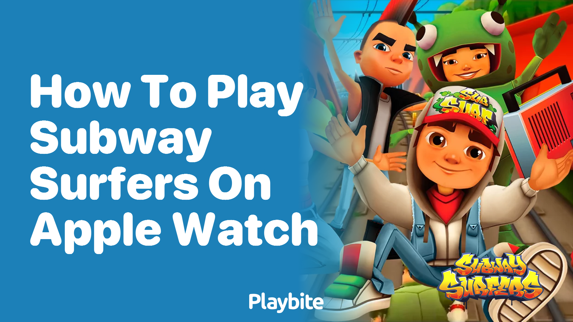 How to play Subway Surfers on Apple Watch