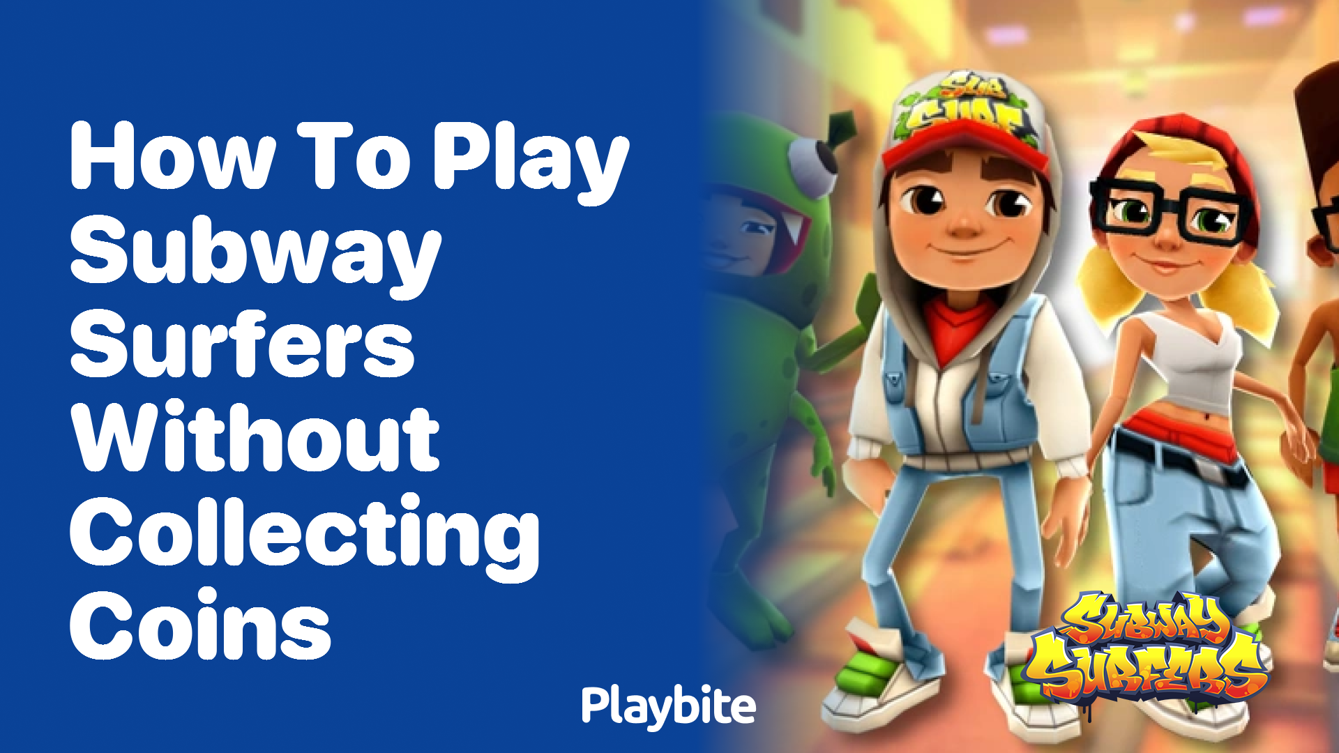 How to Play Subway Surfers Without Collecting Coins?