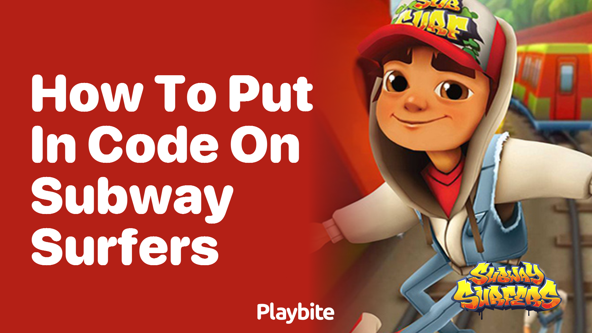 How to Put in Code on Subway Surfers