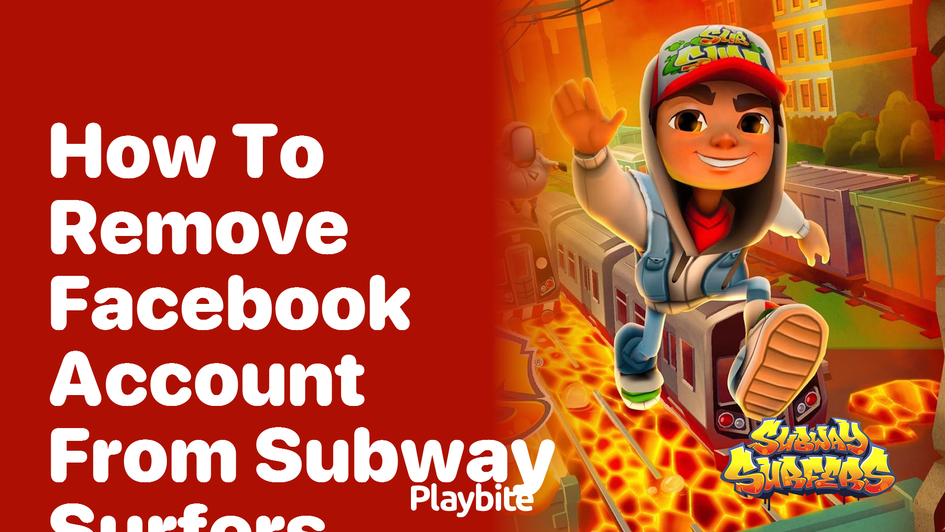 How to remove a Facebook account from Subway Surfers