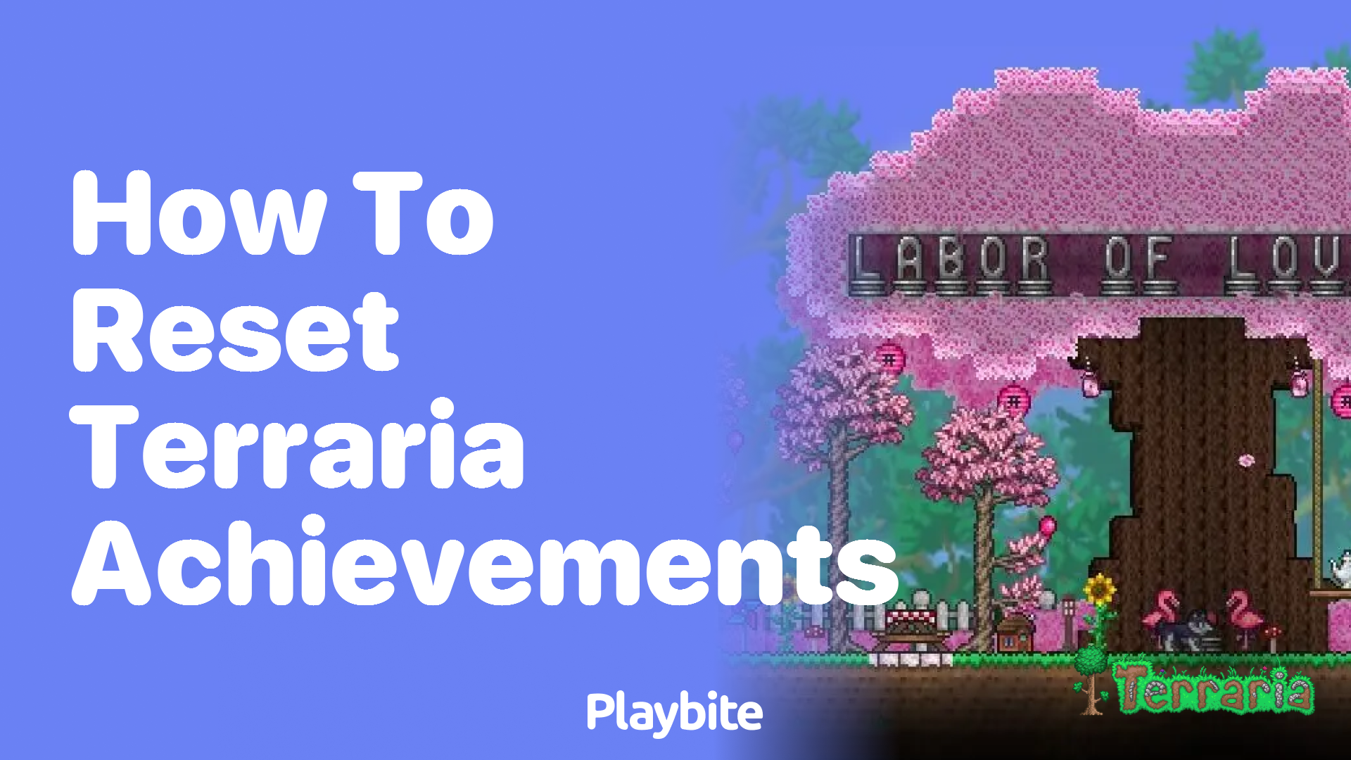 How to Reset Terraria Achievements