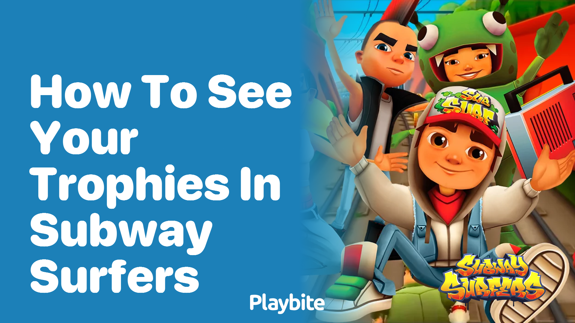 How to See Your Trophies in Subway Surfers