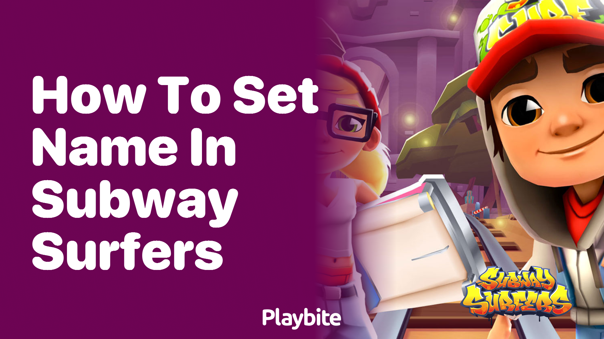 How to Set Your Name in Subway Surfers