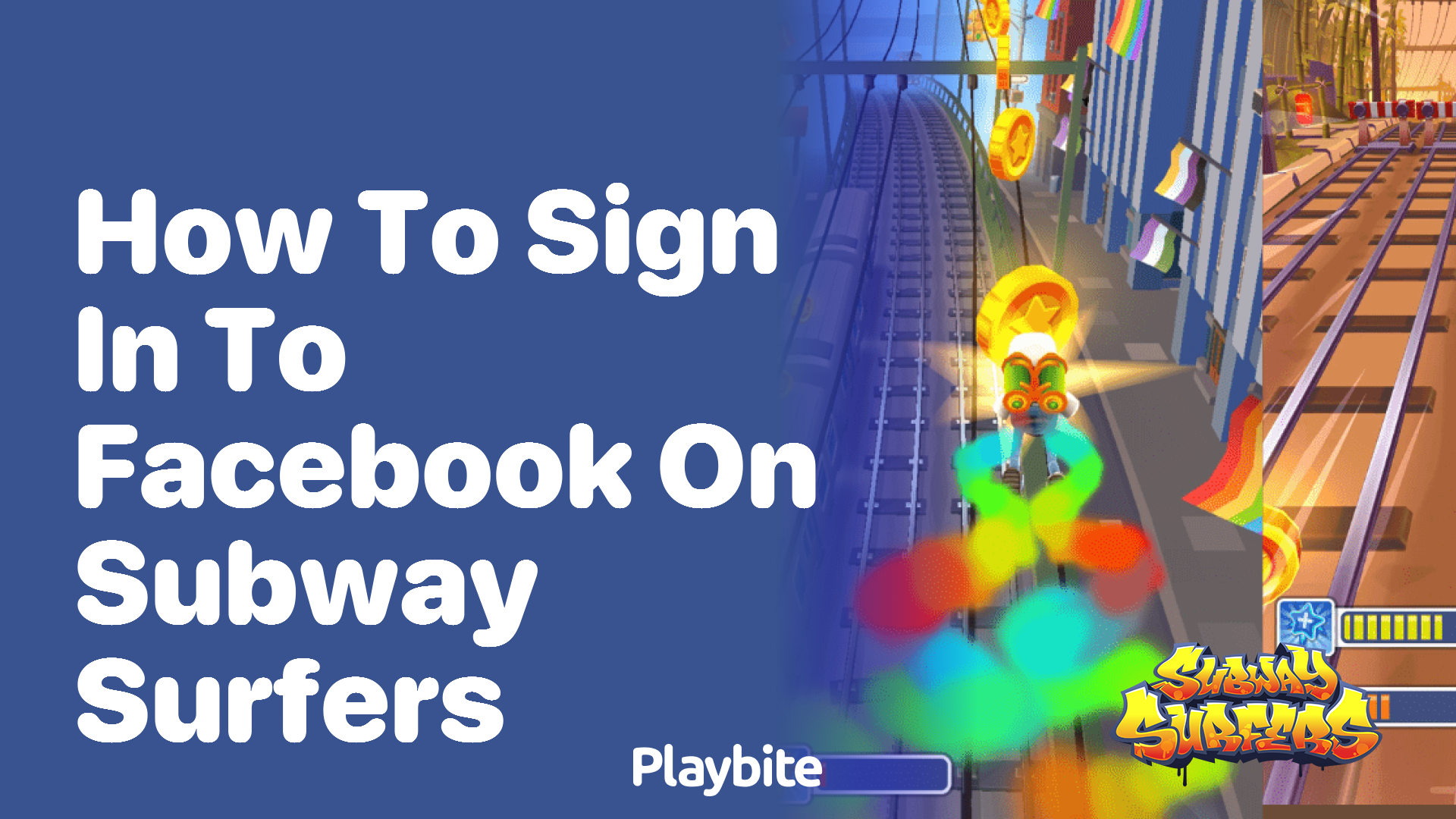 How to Sign in to Facebook on Subway Surfers?