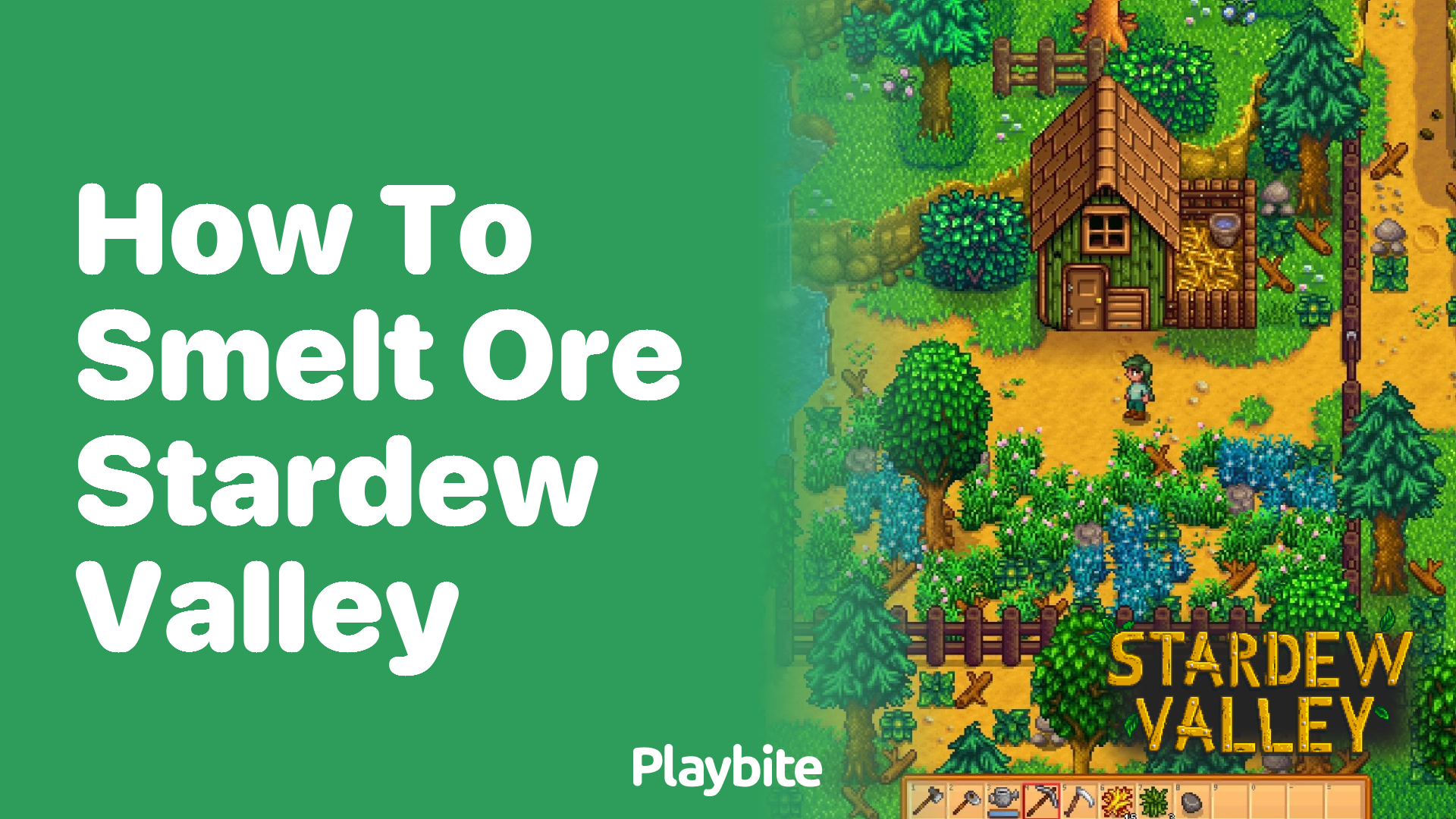 How to Smelt Ore in Stardew Valley