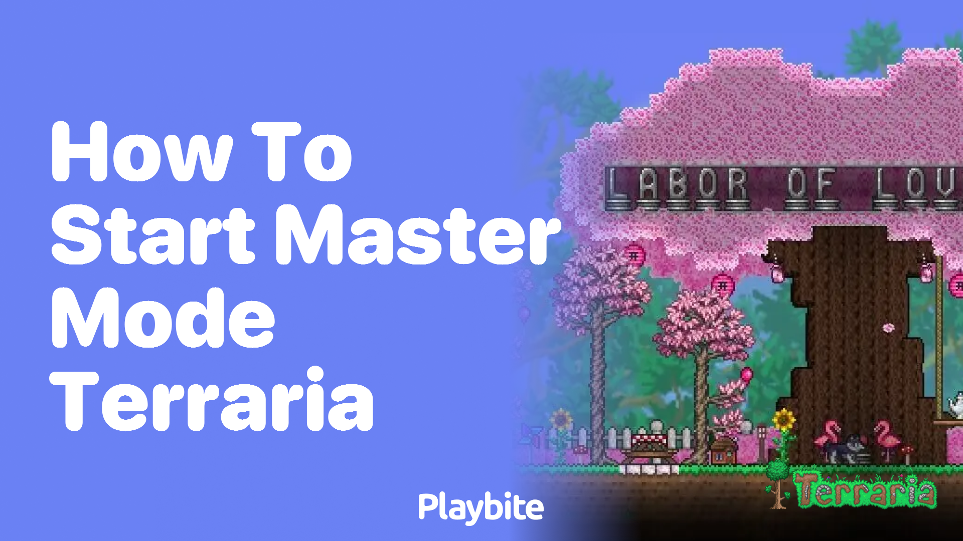 How to start Master Mode in Terraria