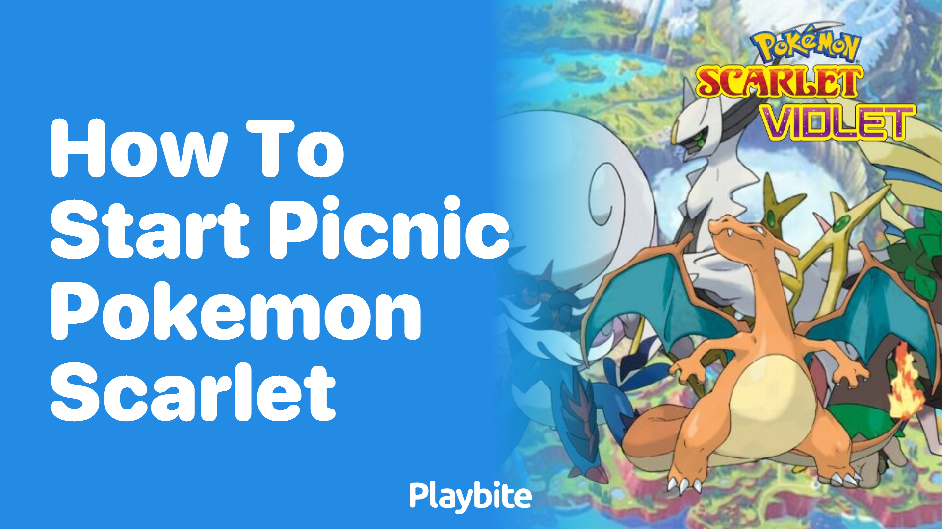 How to start a picnic in Pokémon Scarlet