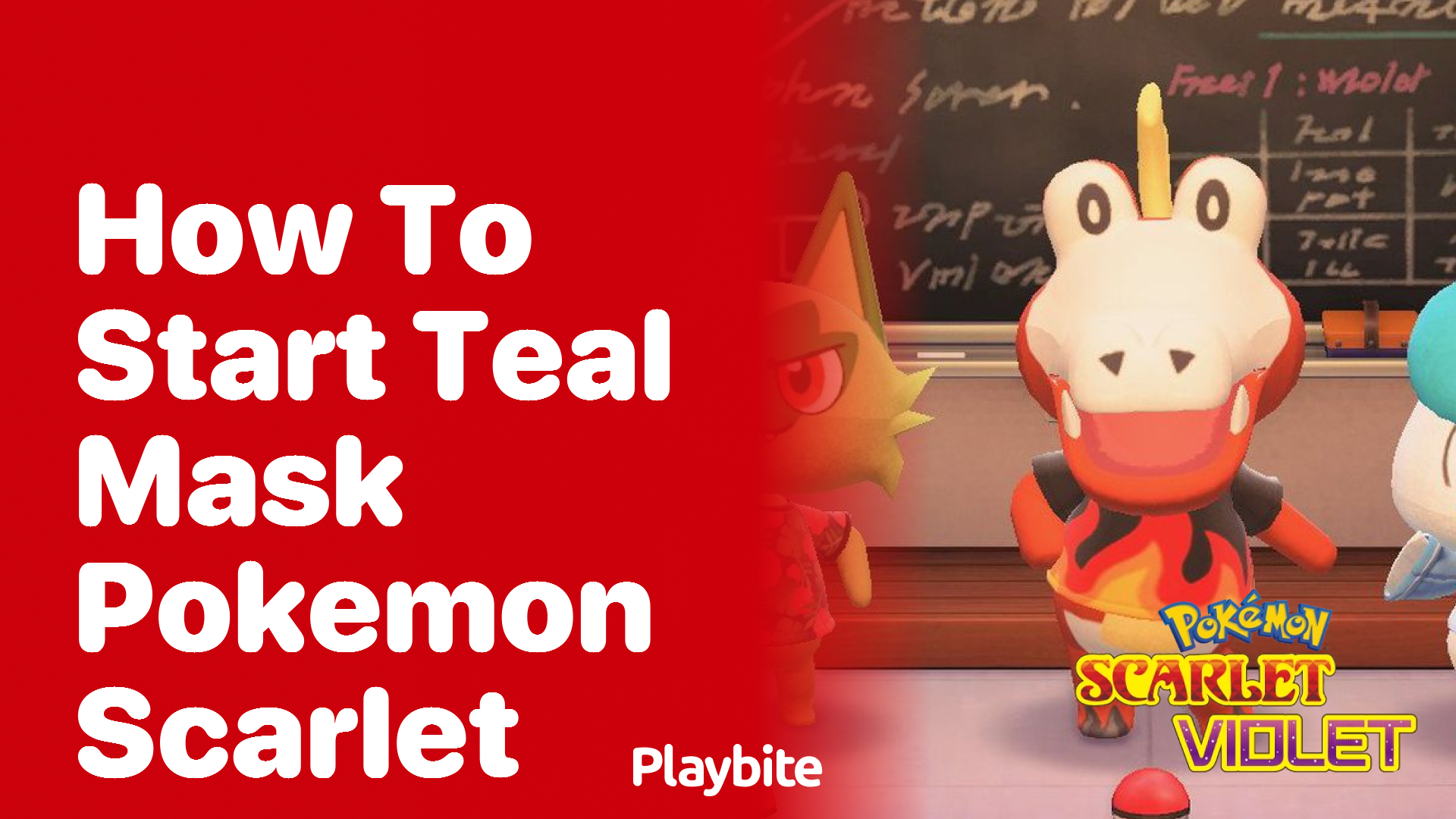 How to start the Teal Mask journey in Pokemon Scarlet