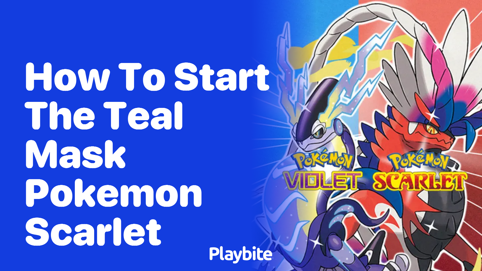 How to Start the Teal Mask in Pokemon Scarlet