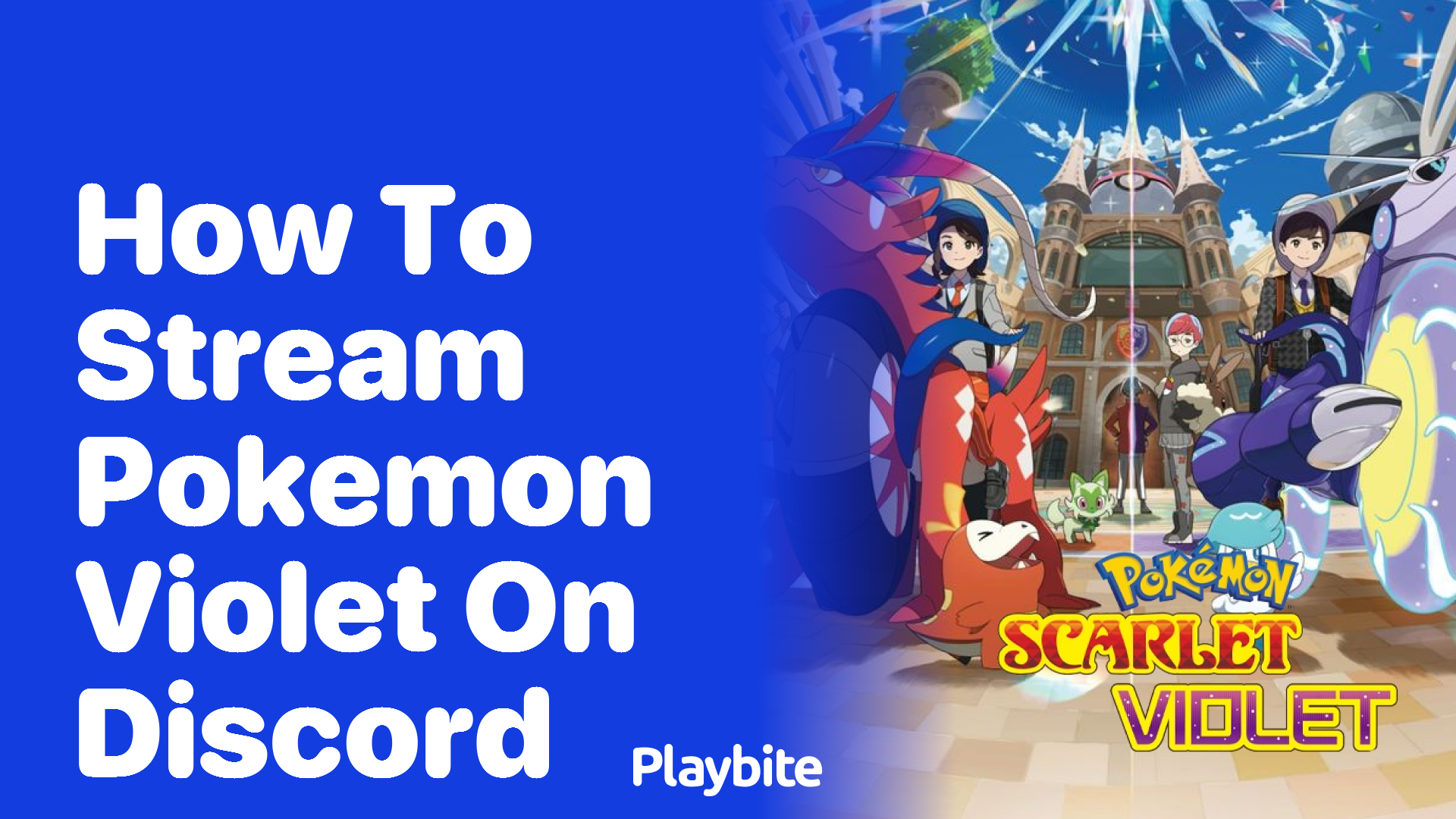 How to stream Pokemon Violet on Discord