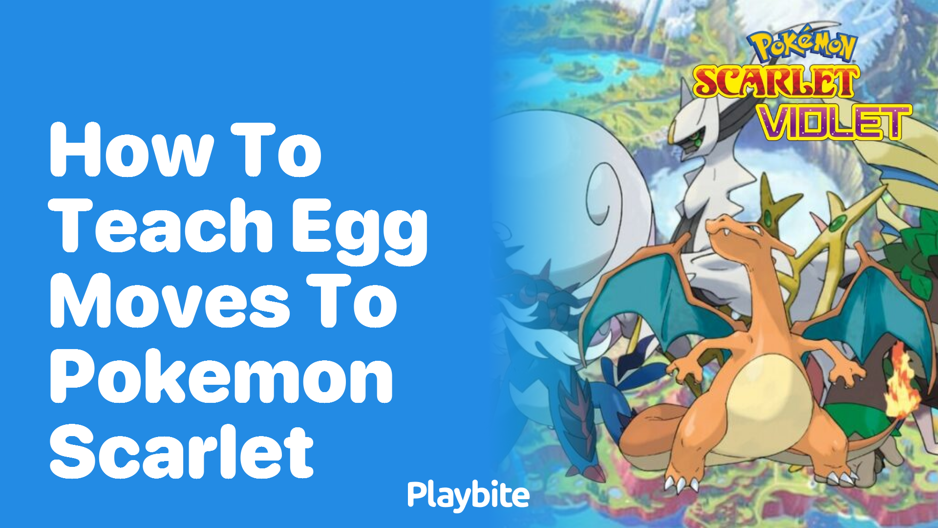 How to teach egg moves to Pokemon in Scarlet