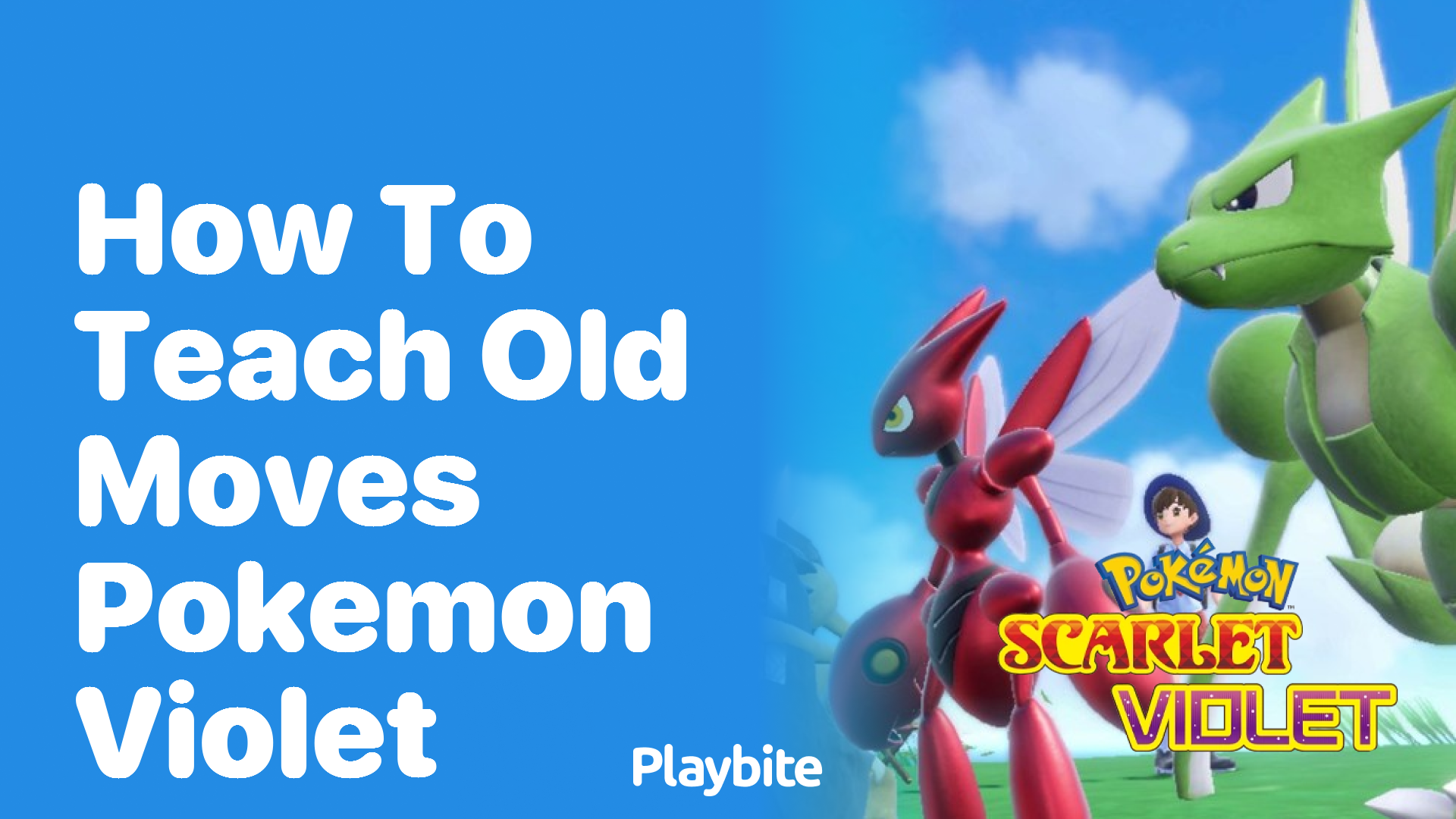 How to Teach Old Moves in Pokemon Violet