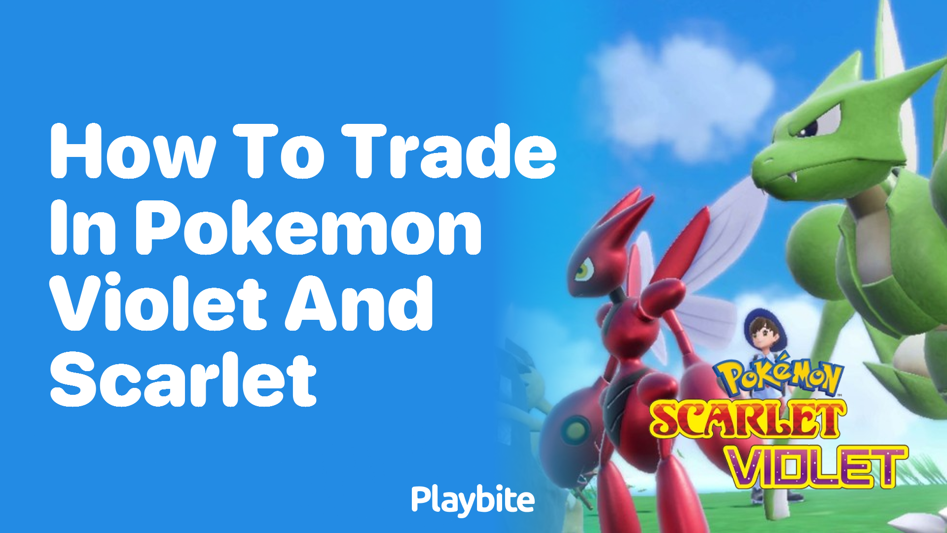 How to trade in Pokemon Violet and Scarlet