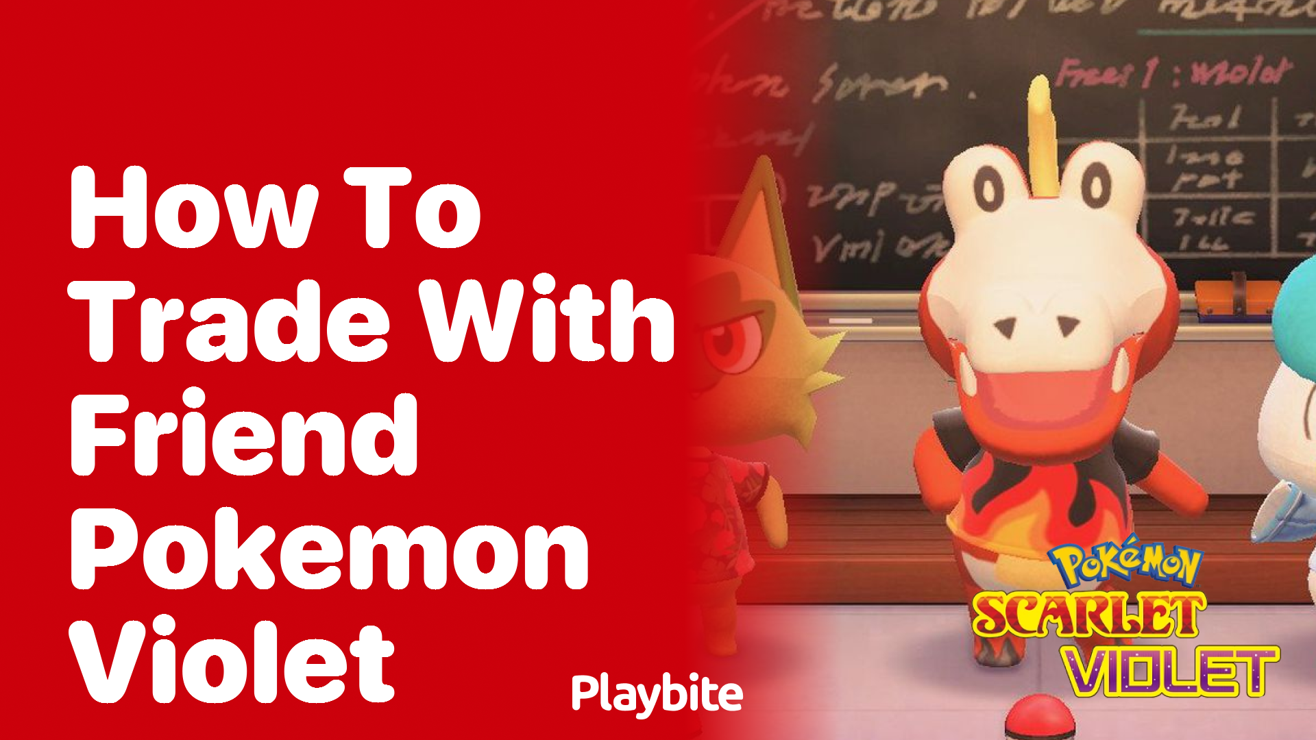 How to Trade with a Friend in Pokemon Violet