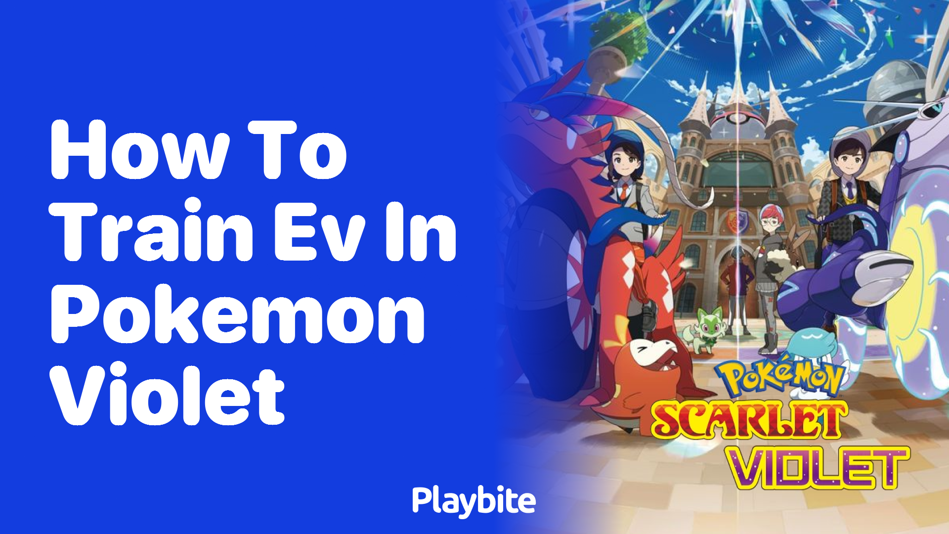 How to Train EV in Pokemon Violet