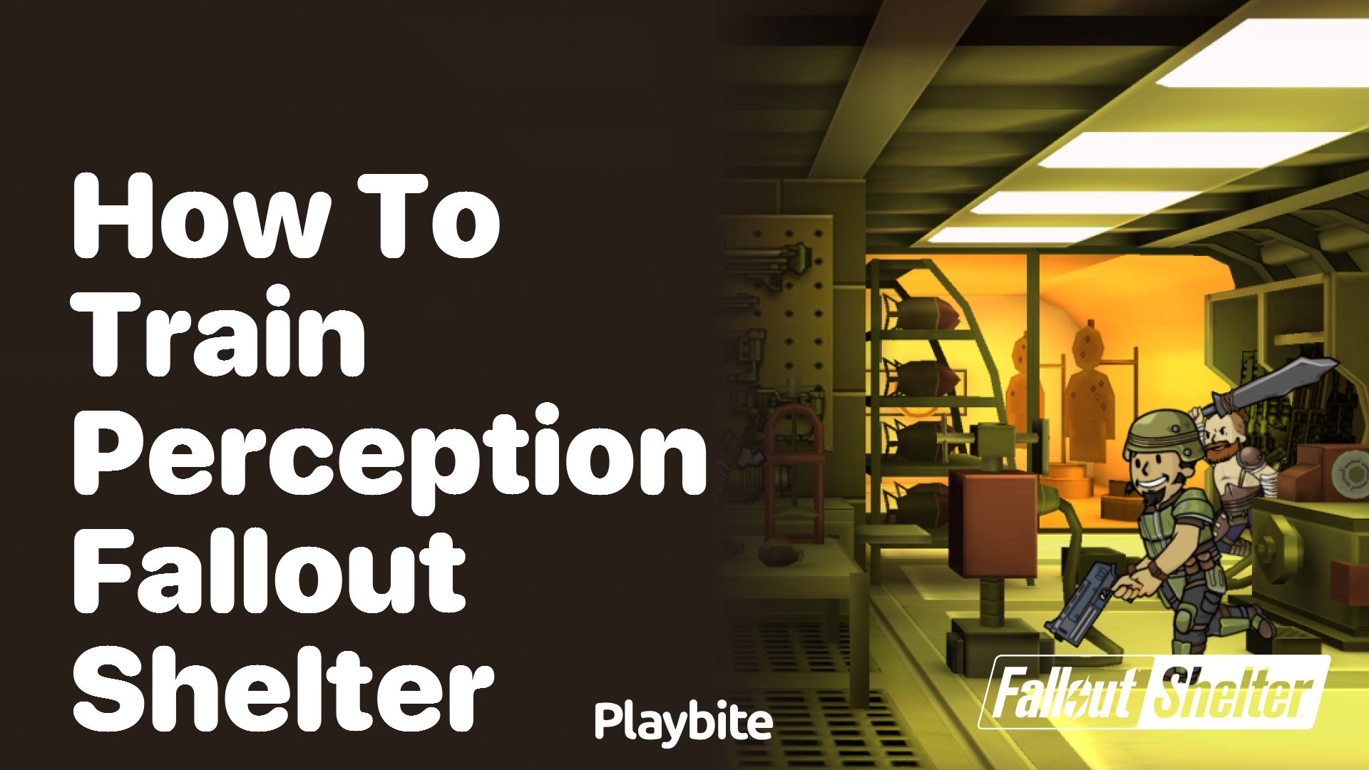 How to Train Perception in Fallout Shelter