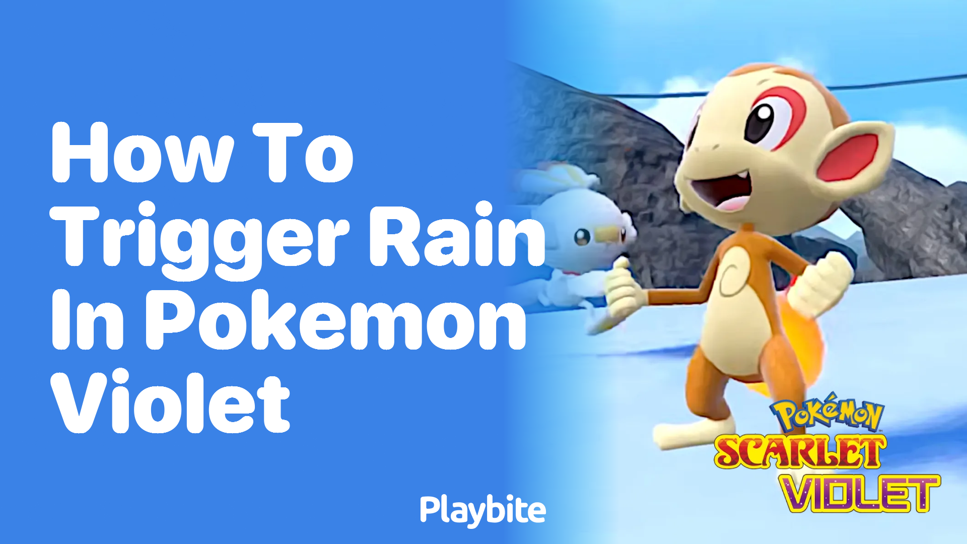 How to Trigger Rain in Pokemon Violet