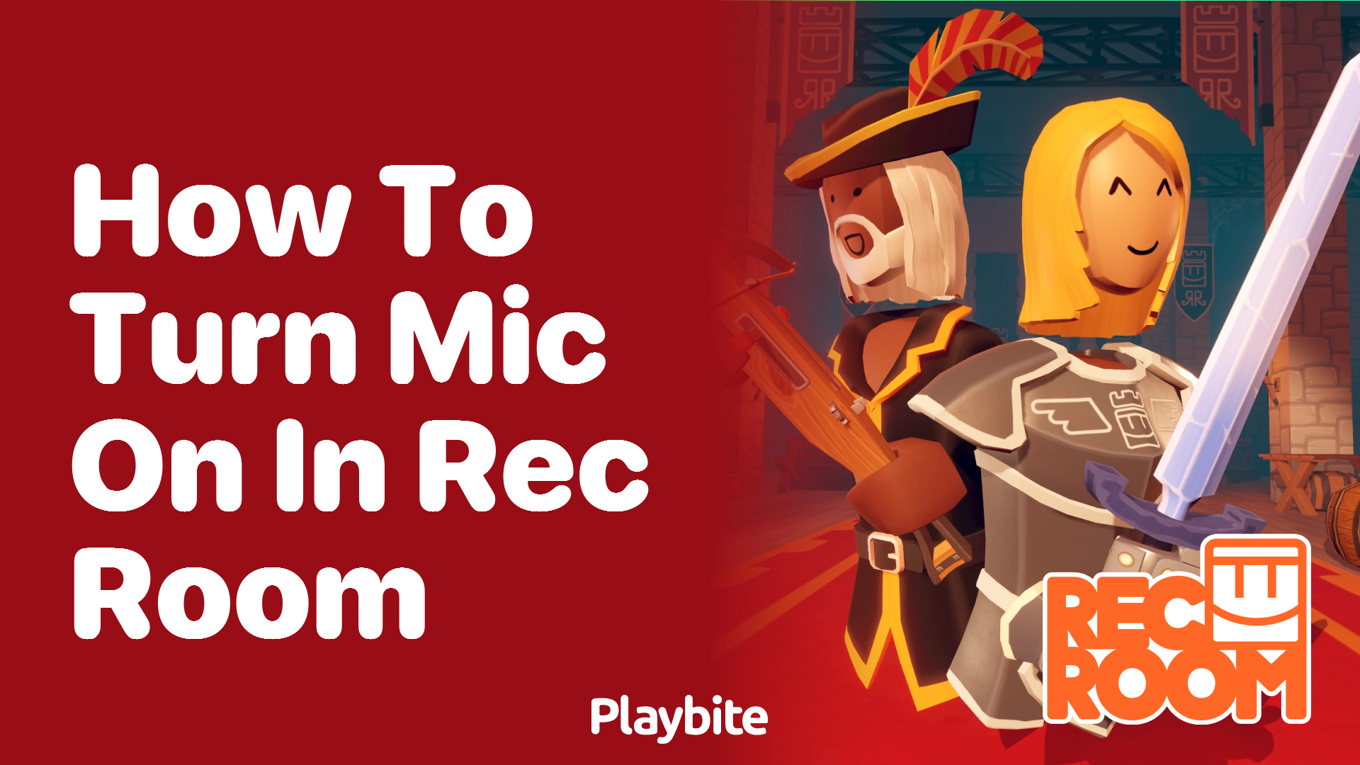 How to turn your mic on in Rec Room