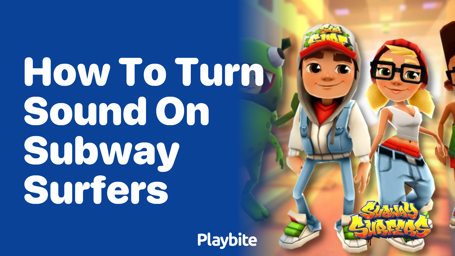 How to Turn Sound On in Subway Surfers