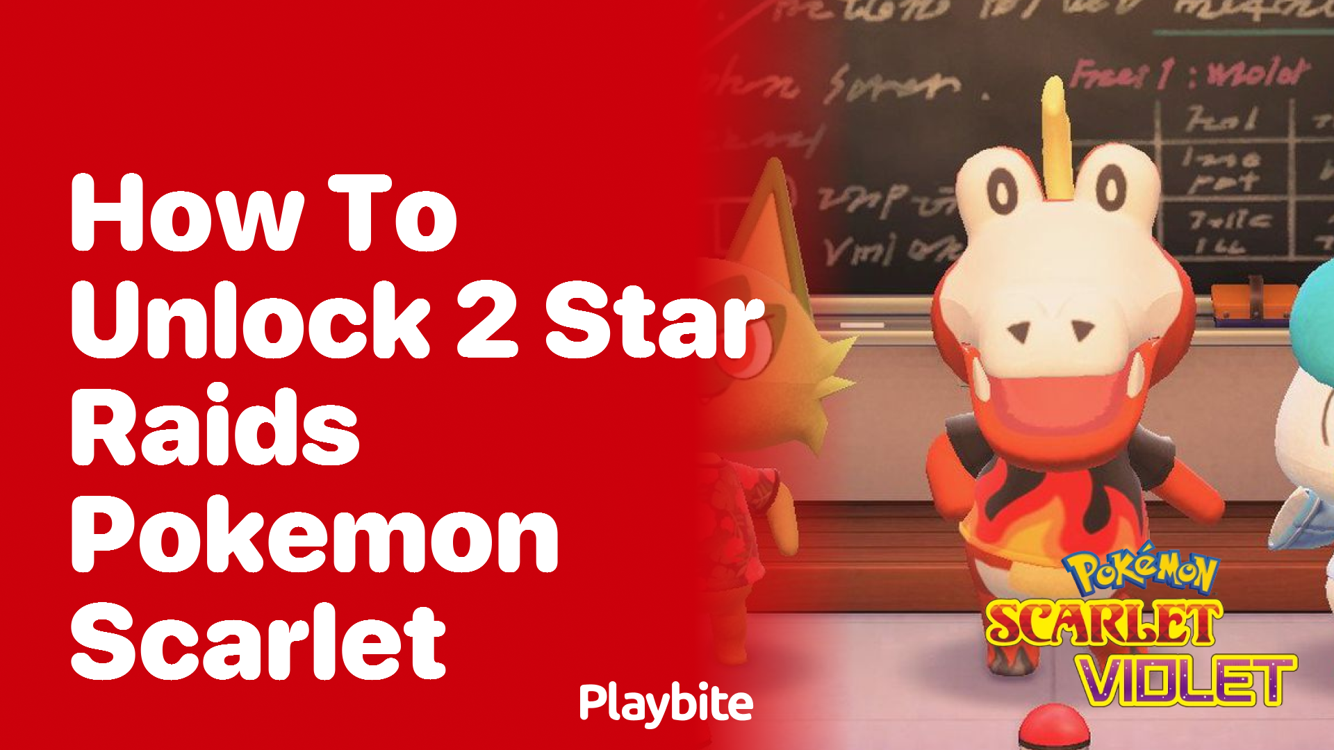 How to unlock 2-star raids in Pokemon Scarlet