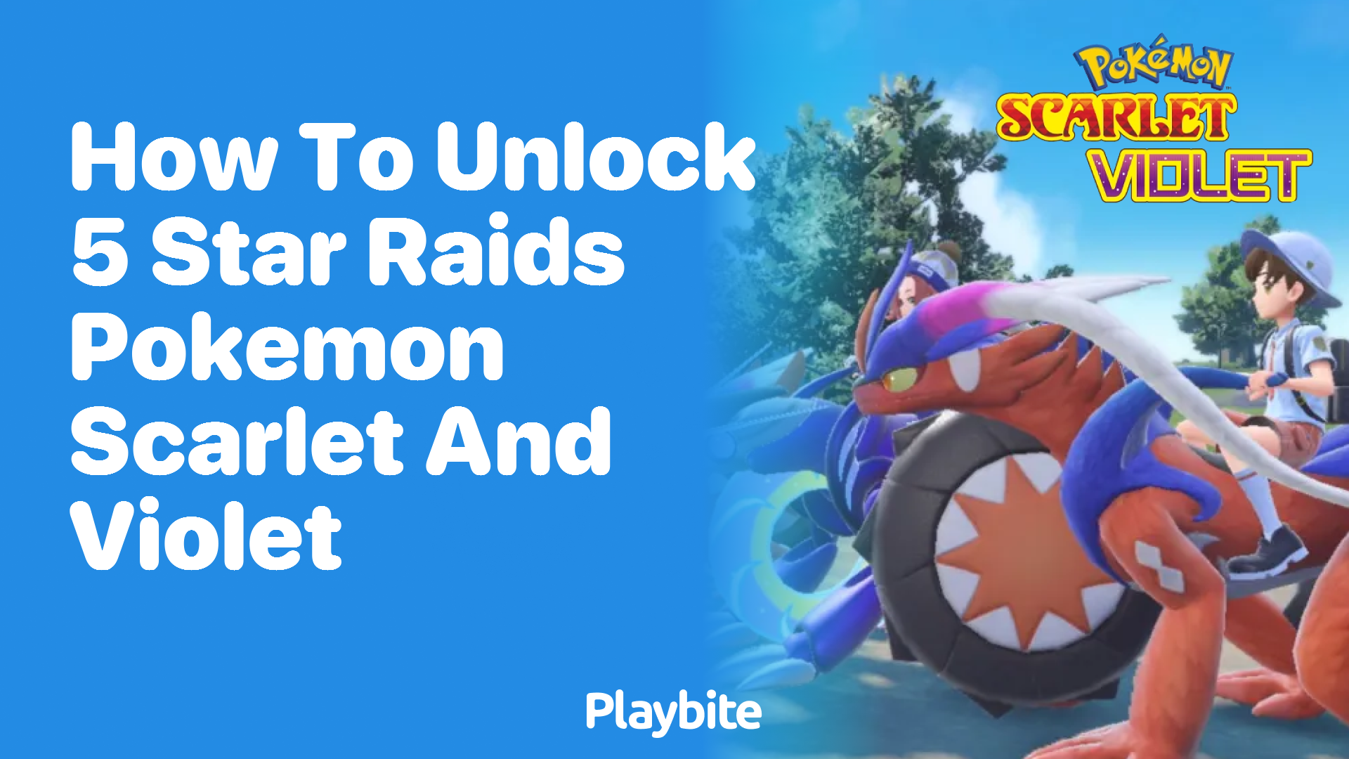 How to Unlock 5-Star Raids in Pokemon Scarlet and Violet