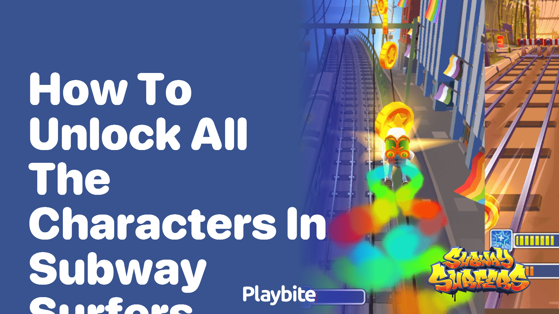 How to unlock all the characters in Subway Surfers