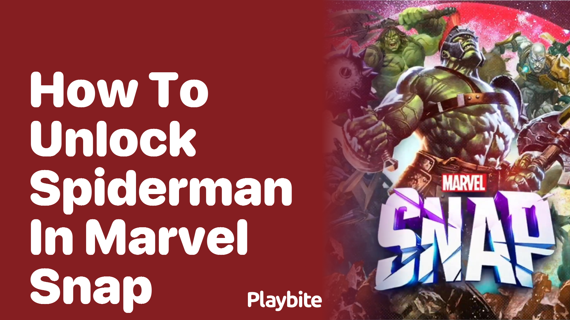 How to Unlock Spider-Man in Marvel Snap