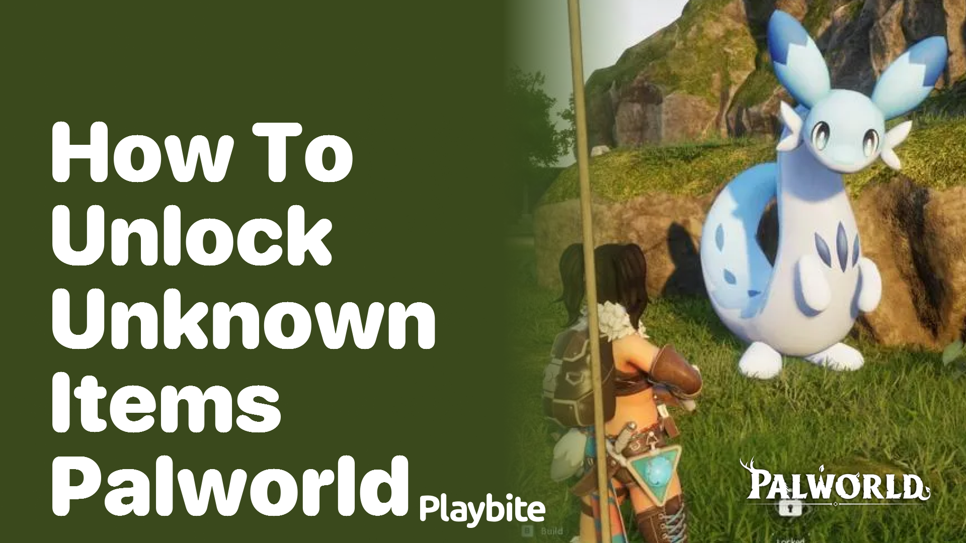 How to unlock unknown items in Palworld?