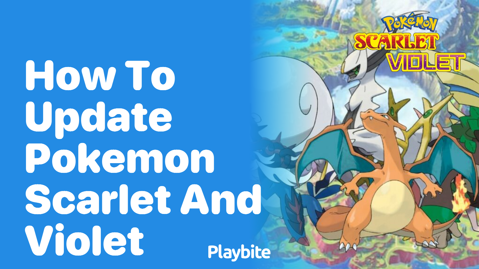 How to Update Pokemon Scarlet and Violet