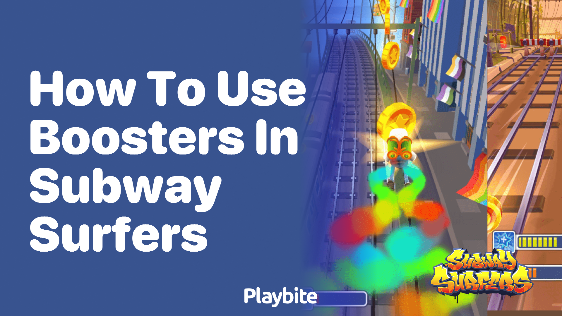 How to use boosters in Subway Surfers