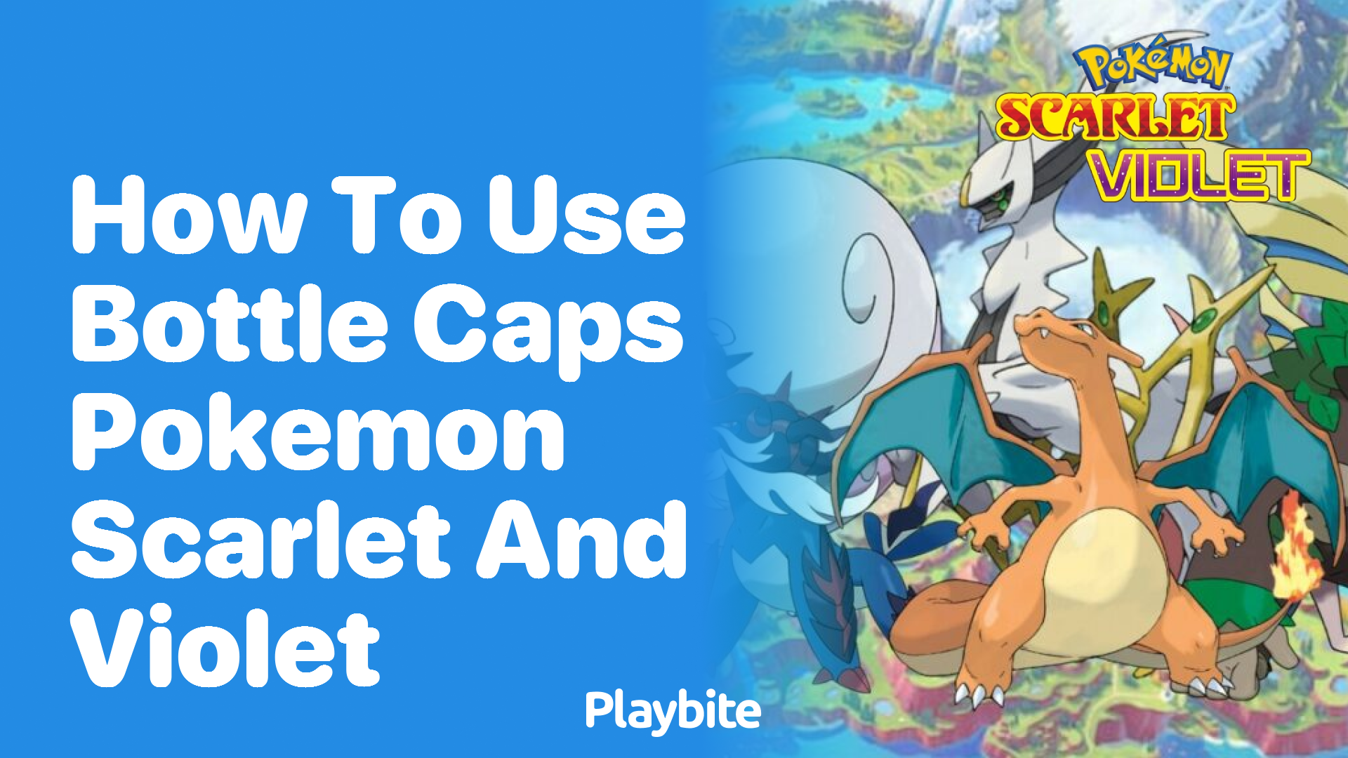 How to use bottle caps in Pokemon Scarlet and Violet