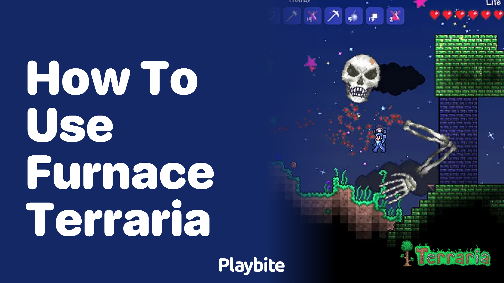 How to Use a Furnace in Terraria