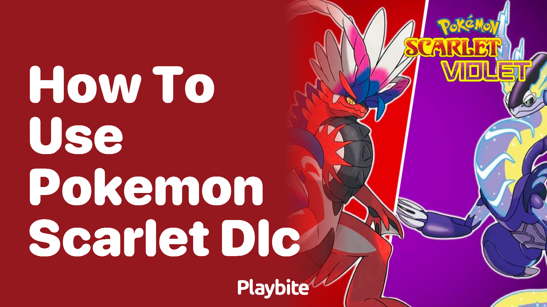 How to use Pokemon Scarlet DLC