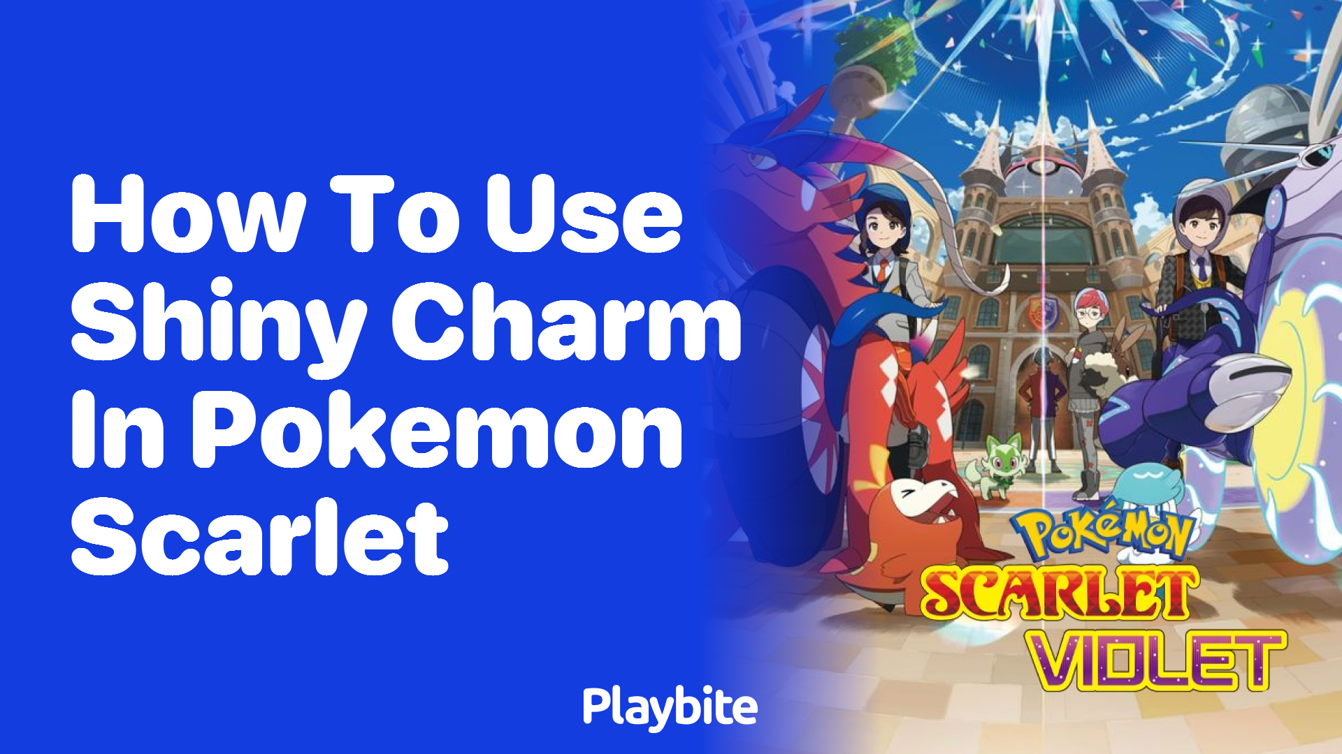 How to use the Shiny Charm in Pokemon Scarlet