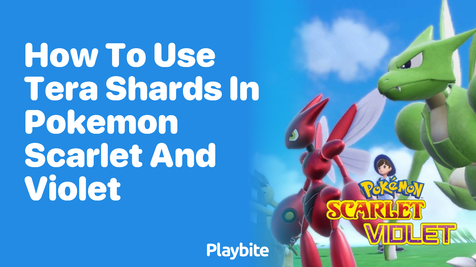 How to Use Tera Shards in Pokémon Scarlet and Violet