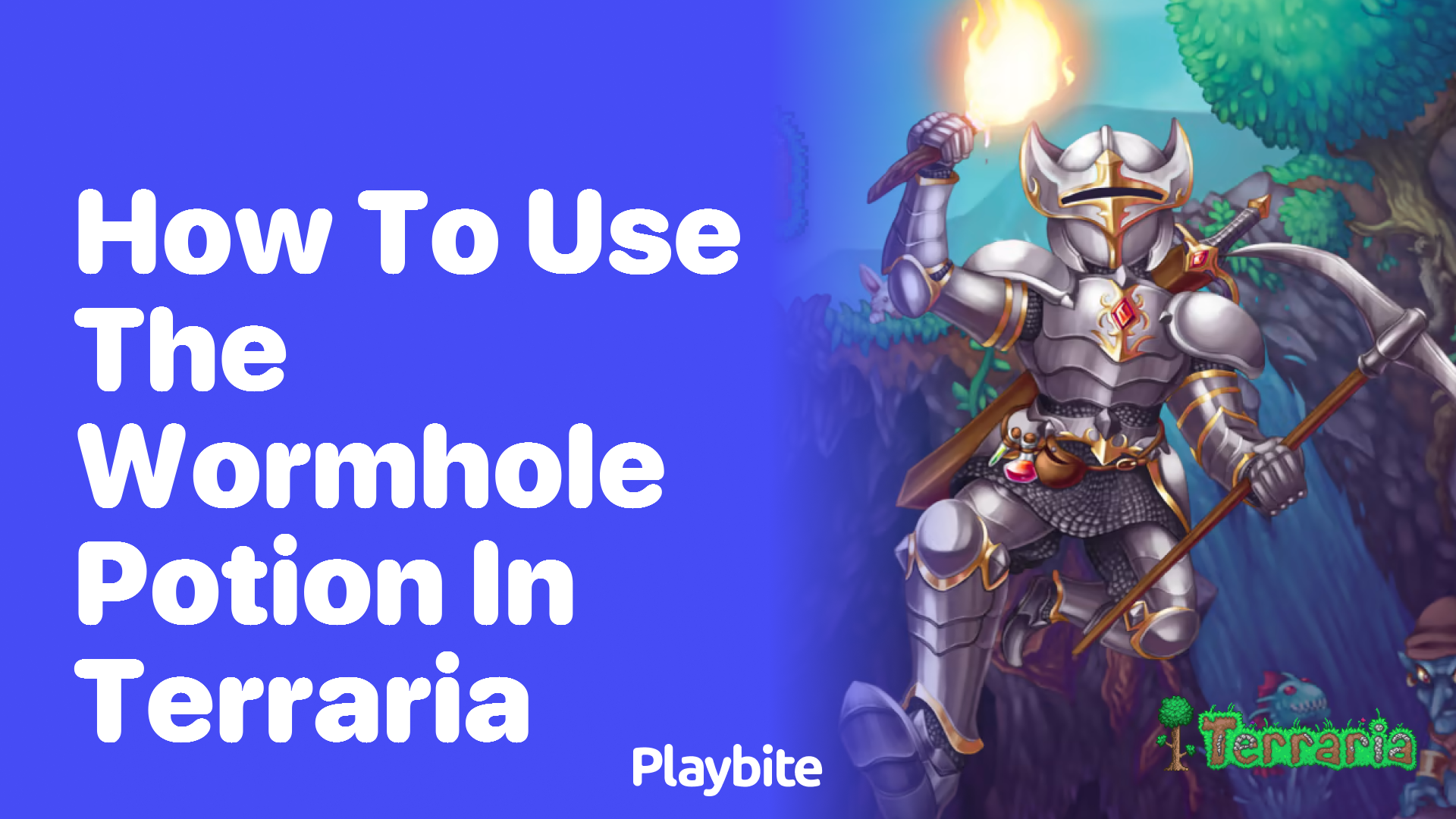 How to Use the Wormhole Potion in Terraria