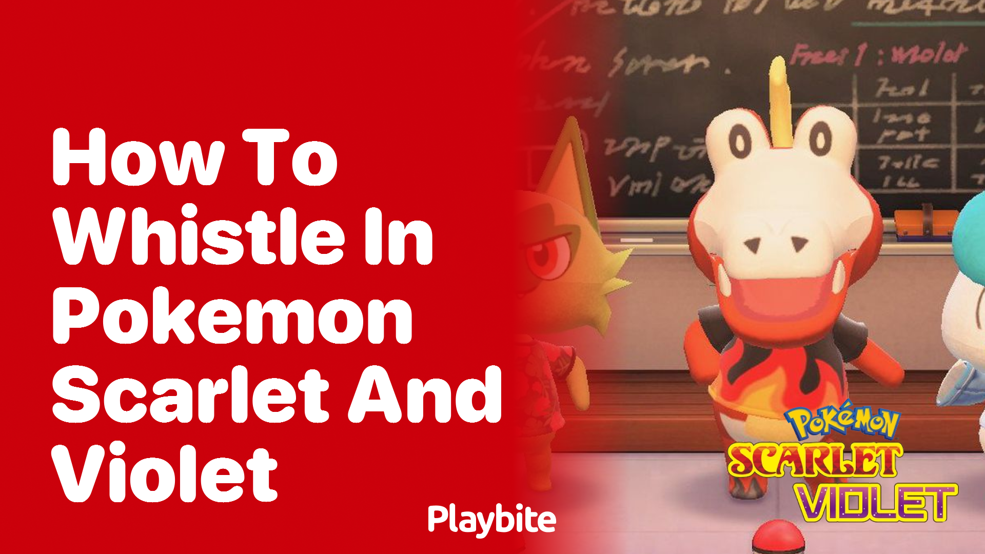 How to Whistle in Pokemon Scarlet and Violet